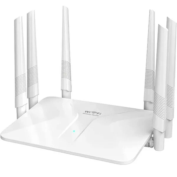 Роутер Wi-Fi маршрутизатор із 6 антенами 300 Мбіт/с 2.4 ГГц Pix-link LV-WP50Q