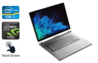 Ноутбук-трансформер Б-класс Microsoft Surface Book 2 / 13.5" (3000x2000) IPS Touch / Intel Core i7-8650U (4 (8) ядра по 1.9 - 4.2 GHz) / 8 GB DDR3 / 256 GB SSD / nVidia GeForce GTX 1050, 2 GB GDDR5, 128-bit / USB Type-C / WebCam б/у