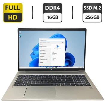 Ультрабук HP EliteBook 650 G9 / 15.6" (1920x1080) IPS / Intel Core i5-1245U (10 (12) ядер 3.3 - 4.4 GHz) / 16 GB DDR4 / 256 GB SSD M.2 / Intel Iris Xe Graphics / WebCam б/у