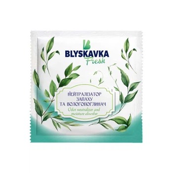 Ароматичне саше Blyskavka Fresh Нейтралізатор запаху та вологопоглинач 10 г (4820214192768)