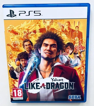 Yakuza Like A Dragon, російські субтитри - диск для PlayStation 5, Б/В