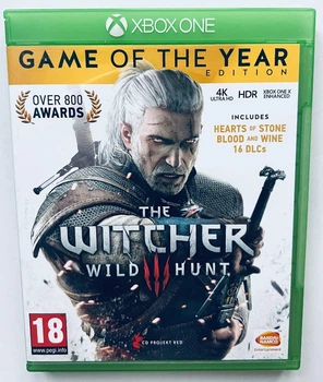 The Witcher 3 Wild Hunt Game Of The Year Edition, русские субтитры - диск для XBOX One, Б/У