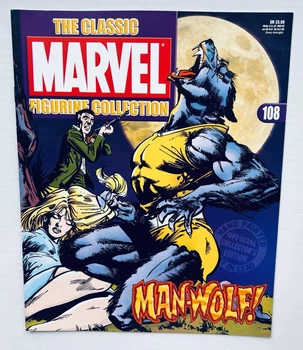 Журнал The Classic Marvel Figurine Collection - Man-Wolf! - №108 - 15 страниц, Б/У