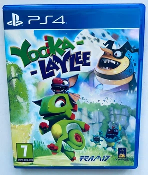 Yooka-Laylee, русские субтитры - диск для PlayStation 4, Б/У
