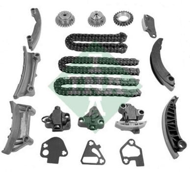 Комплект ланцюга ГРМ Ina Opel Vectra C 2.8 V6 Turbo 05-08 (z= 2x92/78) (559 0052 10)