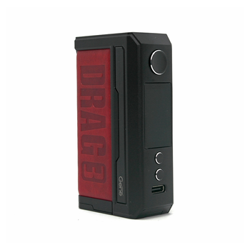 Батарейный мод VooPoo Drag 3 177W TC Mod Black red (Черно красный)