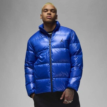 Мужской пуховик JORDAN M J FLIGHT DOWN PUFFER Синий S (7dFV7271-480 S)