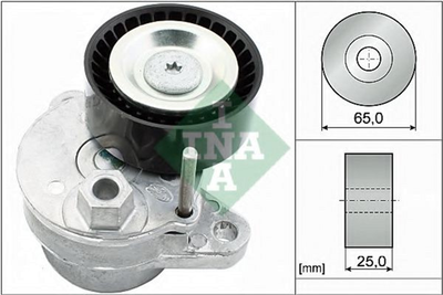 Натяжитель ремня генератора Ina MB C-class (W204)/E-class (W212) 11-16, M276 (534 0540 10)