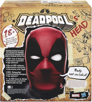 Interaktywna głowa Hasbro Marvel Deadpool (5010993697069)