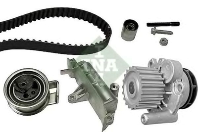 Комплект ременя ГРМ з помпою Ina VW Passat 1.9 TDI 98-10 (530 0090 30)