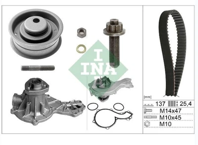 Комплект ремня ГРМ с помпой Ina VW T4 1.9 TDI 90-03 (530 0003 30)