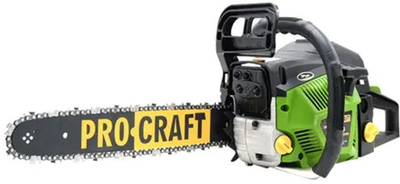 Цепная пила ProCraft GS50 (1 шина, 1 цепь 40) (600501)