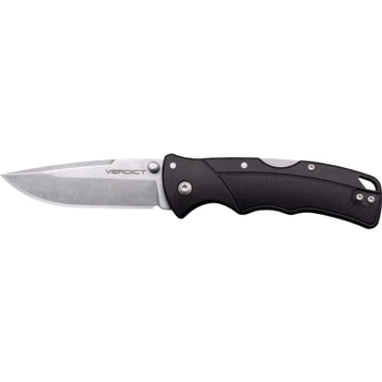 ✨良品✨cyber サイバー スプリング　ノンジップ 3mm Нож Cold Steel Verdict Spear Point Black (блістер) (CS-FL-C3SPSSZ