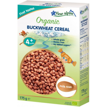 Дитяча каша Fleur Alpine Organic Buckwheat Гречана 175 г (4779050670117)
