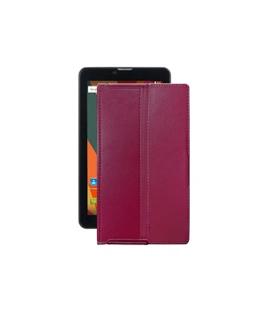 Чохол з екошкіри для планшету Bravis NB753 3G Бордовий