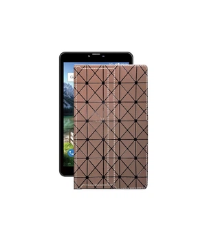 Чохол з екошкіри для планшету Bravis NB851 8 3G Коричневий ромб