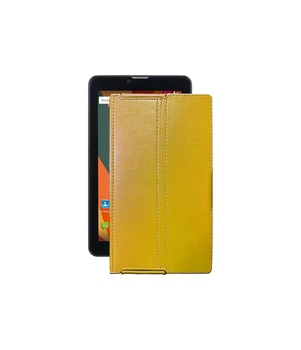 Чохол з екошкіри для планшету Bravis NB753 3G Жовтий