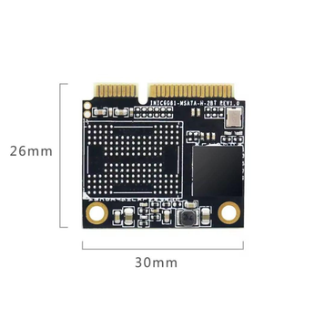 SSD Half mSata 256Gb KingSpec Yansen mini mSata-256