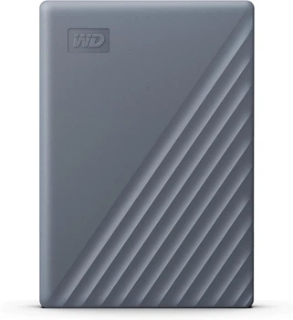 Внешний жесткий диск 5 TB WD My Passport Gray USB-C (WDBRMD0050BGY-WESN)