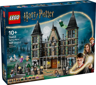 Zestaw klocków LEGO Harry Potter Dwór Malfoyów 1601 element (76453)