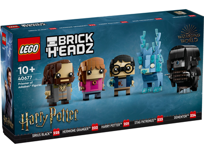 Figurki LEGO BrickHeadz z filmu Harry Potter i Więzień Azkabanu 697 elementów (40677)