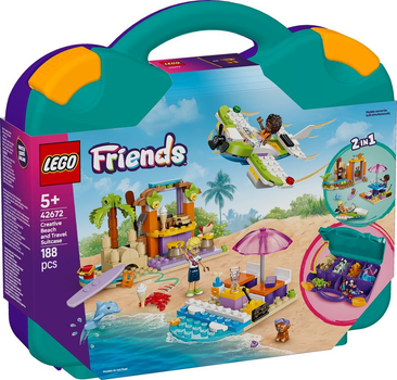 Конструктор LEGO Friends Творческая пляжная вализка 188 элементов (42672)