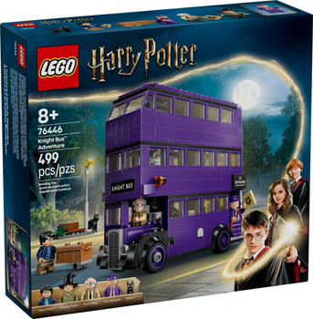 Zestaw klocków LEGO Harry Potter Przygoda na pokładzie Błędnego Rycerza 499 elementy (76446)