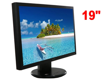 Монитор Широкоформатный Б-класс Acer V193HQV / 19" (1366x768) TN / VGA + кабели в комплекте б/у