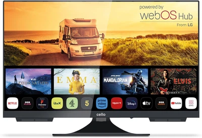 Телевізор 22" Cello C2224WS / Full HD / 60 Гц / LED / WebOS / Wi-Fi / Bluetooth / T2 Б/В