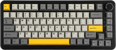 Игровая Клавиатура AJAZZ AK820 MAX Grey Магнитные Свитчи. Проводная 8000Hz/s. Switch 0.1mm.