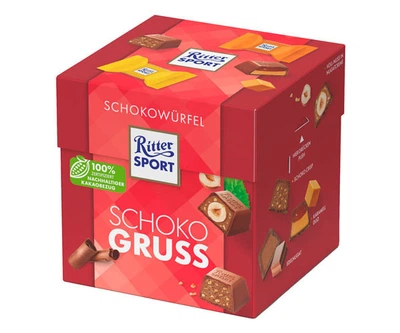 Шоколадные конфеты Ritter Sport Schoko Gruss 176 г