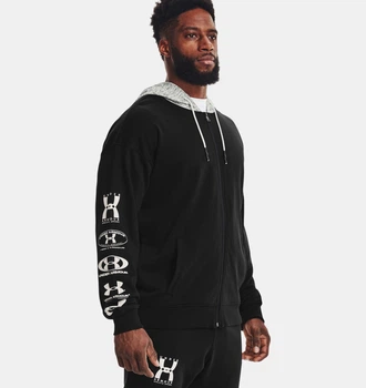 Кофта чоловіча Under Armour Rival Terry 25 Th Anniversary Full Zip M Різнокольоровий (1363727-001)