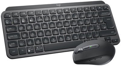 Комплект бездротовий Logitech MX Keys Mini Combo Grey (920-011061)