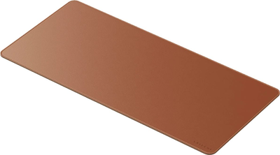 Коврик для мыши и клавиатуры Satechi Vegan Leather Premium Desk Mat Brown