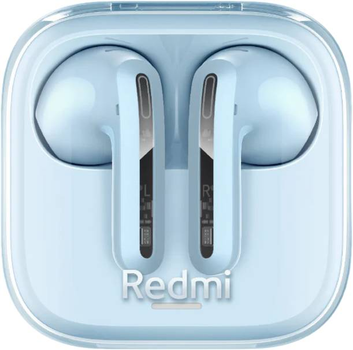Наушники Xiaomi Redmi Buds 6 Active Transparent Blue (BHR8394GL)