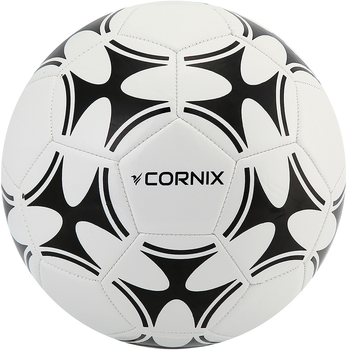 М'яч футбольний Cornix Shadow Dribble XR-0374 Size 5 Біло-чорний