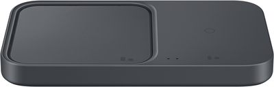 Бездротова зарядка Samsung Super Fast Wireless Charger Duo Pad 15W Dark Gray (EP-P5400BBEGEU)