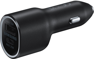 Автомобільний зарядний пристрій Samsung Fast Charge 15W 25W Black (EP-L4020NBEGEU)
