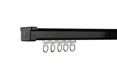 Карниз Ks - Lux. Чорний. 450 cm. Smart + Кр -9. Біг ST2 + Сигма Чор -46