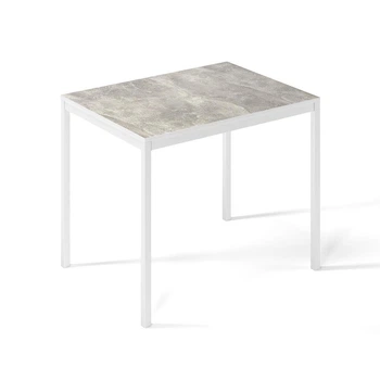 Письменный стол LofTerno Head Brevity Loft mid 900х750х670 Ателье светлый/Белый металл (TB02040000010)