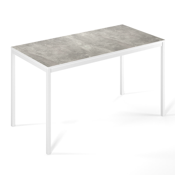 Письмовий стіл LofTerno Head Brevity Loft standart 1400х750х670 Ательє світлий/Білий метал (TB04040000010)