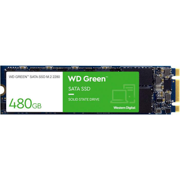 Накопичувач SSD Western Digital m.2 sata WD Green 480GB 500 512 (WDS480G3G0B)