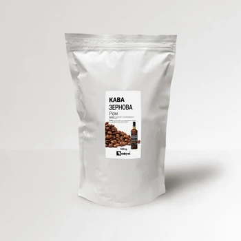 РОМ зерновой кофе ароматизированный со вкусом кофе в зернах 500 г