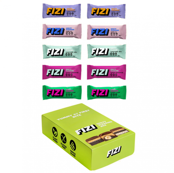Батончики шоколадные FIZI Guilty Pleasure Box 10x45g (1086-2022-10