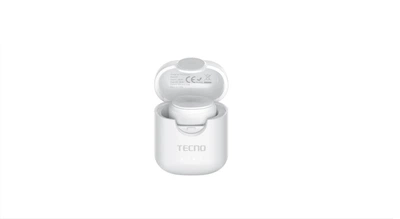 Bluetooth-гарнитура моно TECNO Minipods M1 50 мАч White (4895180759475)