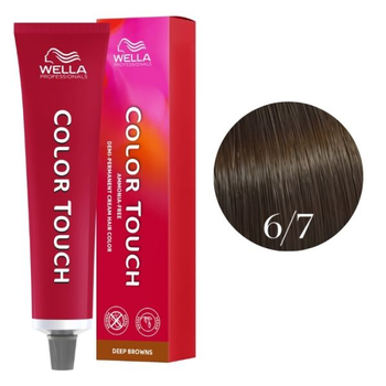 Краска для волос Wella Color Touch Restage 6/7 Темный блондин коричневый 60 мл