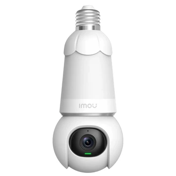 Камера відеоспостереження Imou Bulb Cam, 5 Мп, 2.8 мм, Wi-Fi, з мікрофоном та динаміками, біла