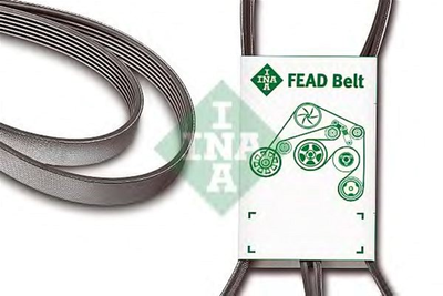 Ремінь генератора Ina MB Sprinter CDI (-AC) (6PK2260) (FB 6PK2260)