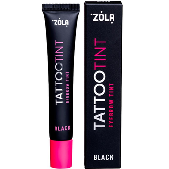Краска для бровей и ресниц Zola Tattoo Tint Black 15 мл