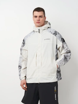 Спортивная ветровка мужская Adidas Ng W.R Aop Jkt JD5838 S Серая